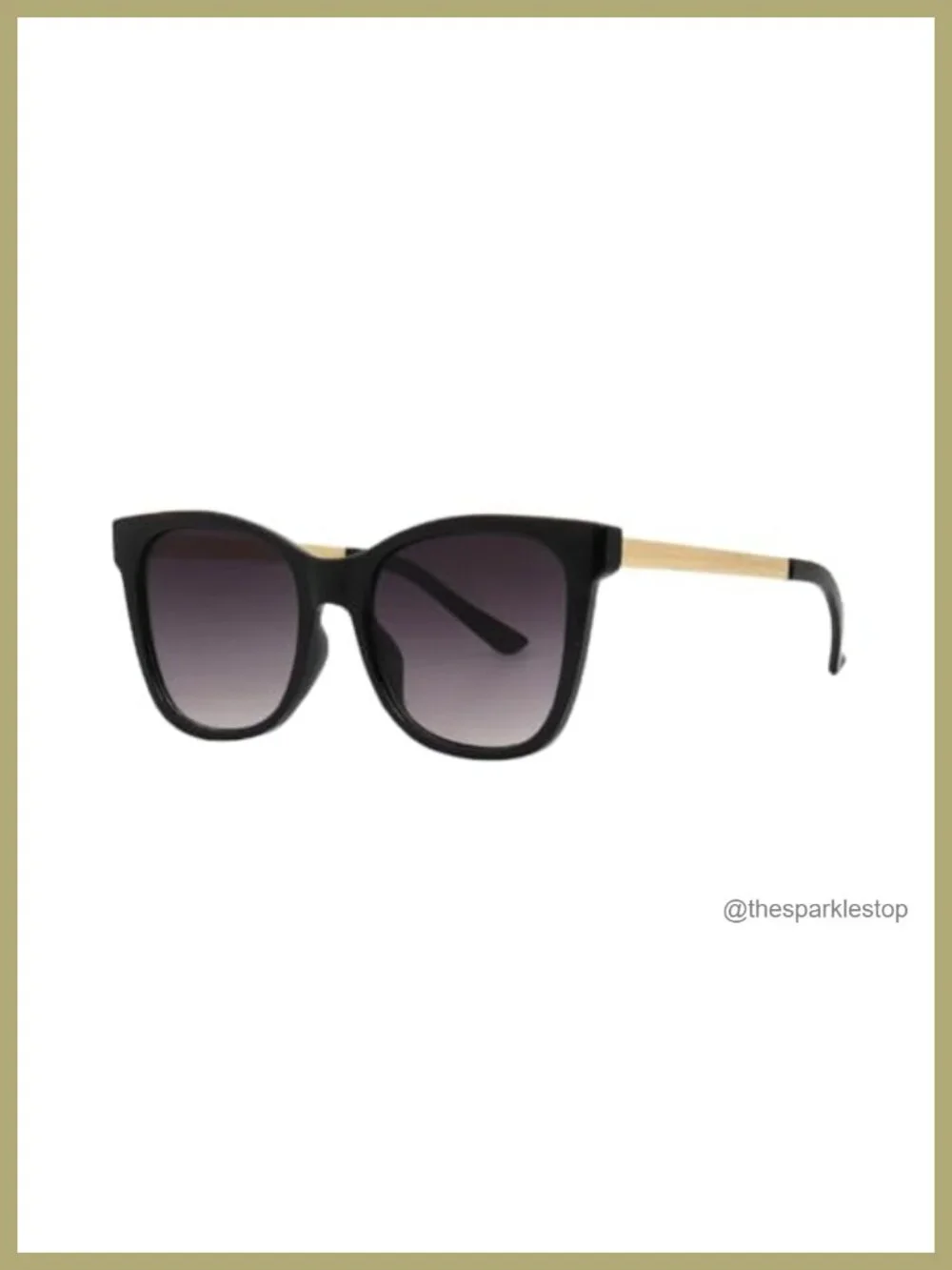 Oversized Retro Sunglasses UV400 Protection